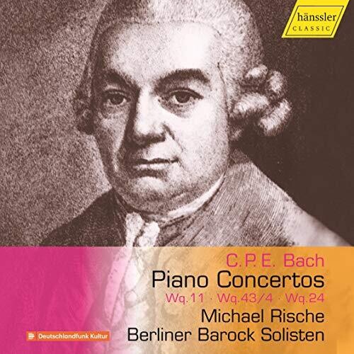 Rische  Berliner Barock Solisten: Piano Concertos - COMPACT DISCS