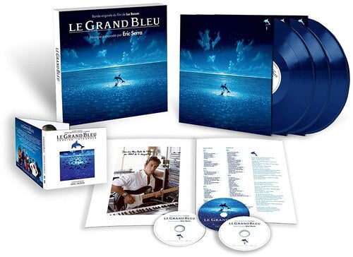 Eric Serra: Le Grand Bleu (The Big Blue) (Original Soundtrack) [3LP/2CD/2DVD Boxset] - VINYL LP