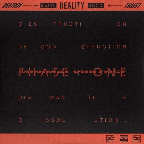 Minimal Violence: DESTROY / physical REALITY psychic - 12-INCH SINGLE