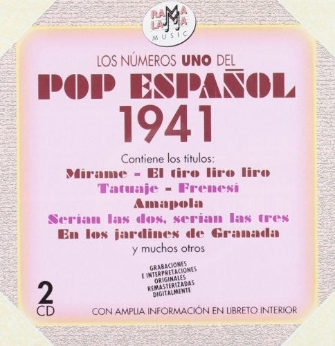 Various Artists: Los Numeros 1 Del Pop Espanol 1941 / Various - COMPACT DISCS
