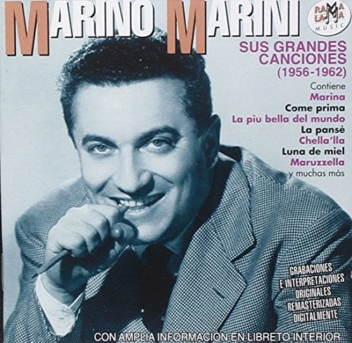 Marino Marini: Sus Grandes Canciones (1956-1962) - COMPACT DISCS