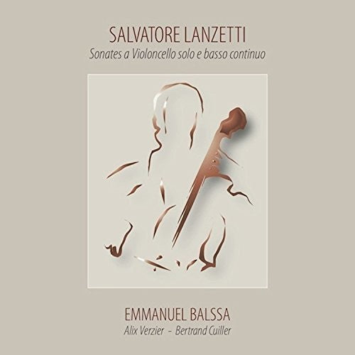Lanzetti / Balssa / Verzier: Sonates a Violoncello Solo E Basso Continuo - COMPACT DISCS