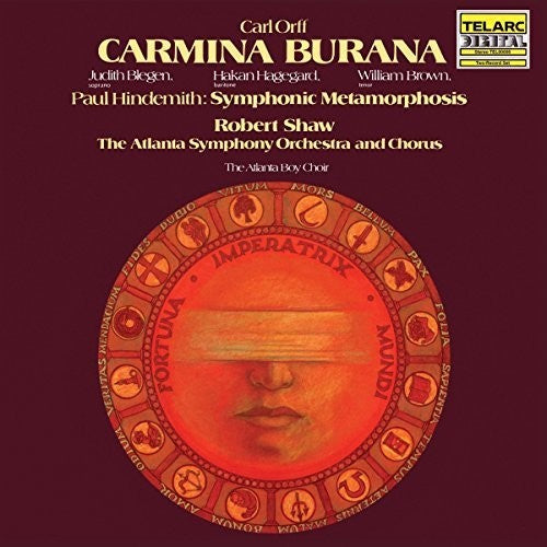 Orff / Shaw, Robert / Atlanta Symphony Orchestra: Carmina Burana - VINYL LP