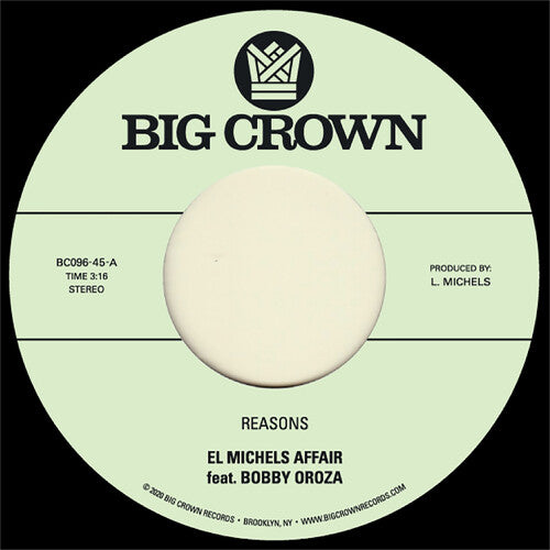 El Michels Affair: Reasons / Hipps - 7-INCH SINGLE