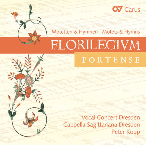 Hassler / Vocal Concert Dresden: Florilegium Portense - COMPACT DISCS