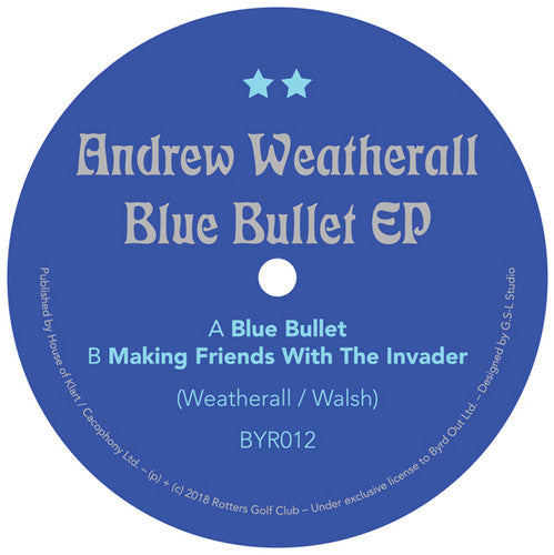 Andrew Weatherall: Blue Bullet - VINYL LP