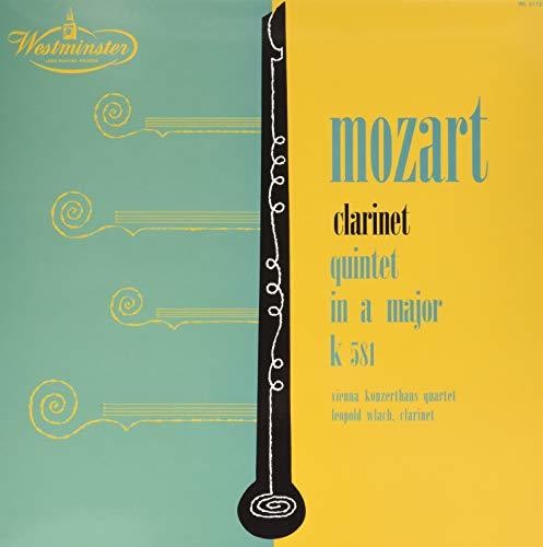 Leopold Wlach: Mozart Clarinet Quintet In A Major - VINYL LP