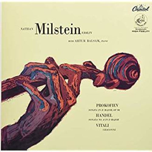 Nathan Milstein: Violin Sonatas & Chaconne (Prokofiev, Handel & Vitali) - VINYL LP