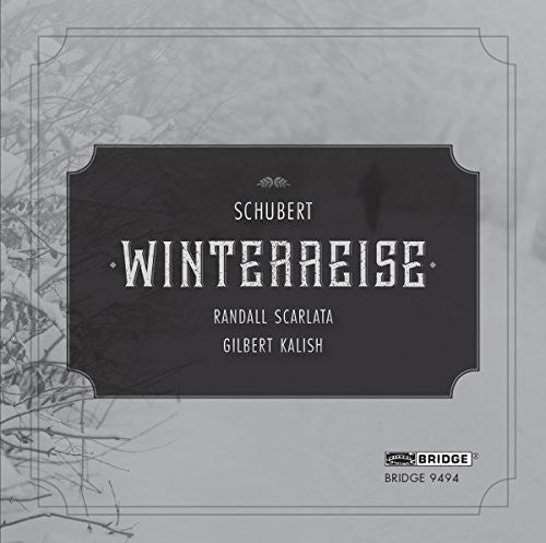 Scarlata / Kalish: Winterreise D 911 - COMPACT DISCS