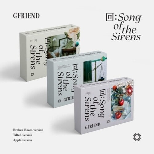 Gfriend: Song of the Sirens (Random Cover) (incl. 60pg Photobook, Mini Book,Folding Paper, 2pc Photocard + Lenticular Photocard) - COMPACT DISCS
