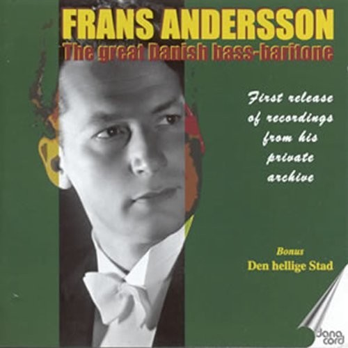 Andersson: Great Danish Bass Baritone - COMPACT DISCS