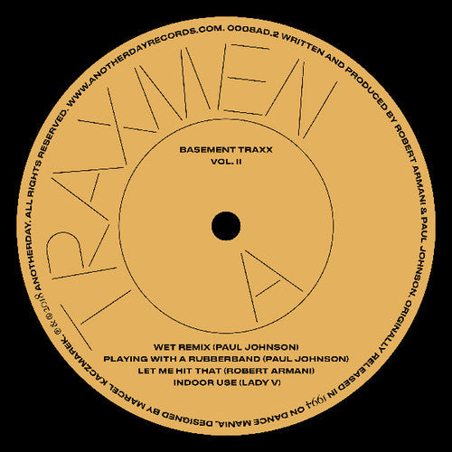 Traxmen: Basement Traxx II - 12-INCH SINGLE