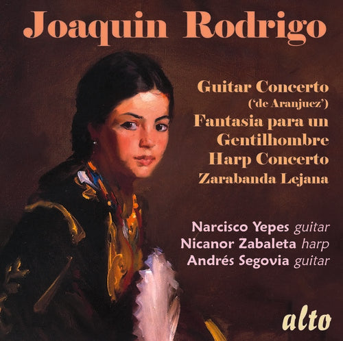 Yepes, Narciso / Zabaleta, Nicanor / Segovia, Andres: Rodrigo: Guitar Concerto ('de Aranjuez') / Fantasia para un Gentilhomb - COMPACT DISCS