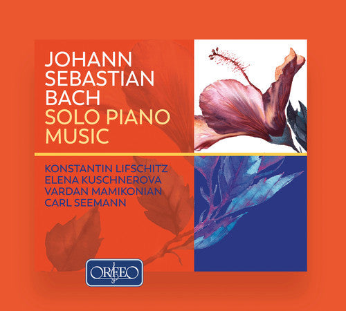 Bach, J.S. / Lifschitz / Seemann: Solo Piano Music - COMPACT DISCS