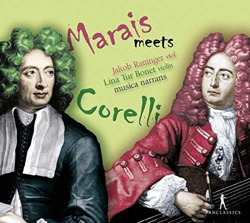 Corelli / Rattinger / Ensemble Musica Narrans: Marais Meets Corelli - COMPACT DISCS