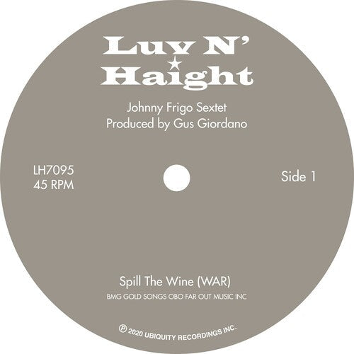 Johnny Frigo: Spill The Wine / Scorpio - 7-INCH SINGLE