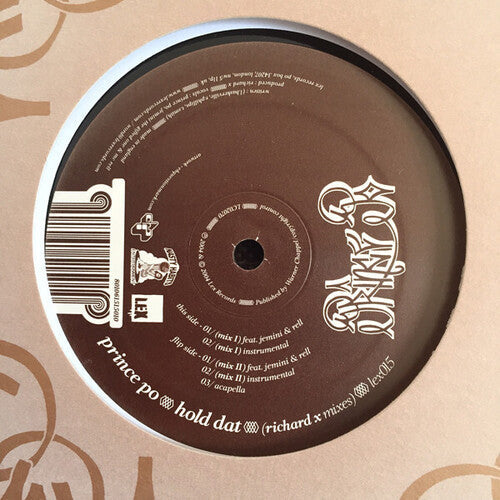 Prince Po: Hold Dat - 12-INCH SINGLE