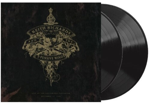 Keith Richards: Live At The Hollywood Palladium   180g 2LP (Black Vinyl) - VINYL LP