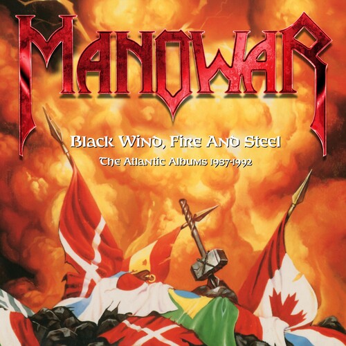 Manowar: Black Wind, Fire & Steel: Atlantic Albums 1987-1992 - COMPACT DISCS