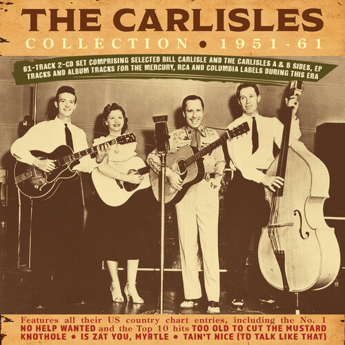 The Carlisles: The Carlisles Collection 1951-61 - COMPACT DISCS