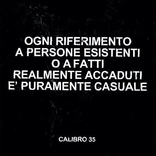 Calibro 35: Any Resemblance To Real Persons Or Actual Facts Is - VINYL LP