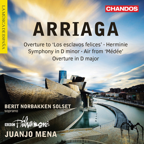 Arriaga / Berit Solset / BBC Philharmonic: Symphony in D Minor / Herminie - COMPACT DISCS