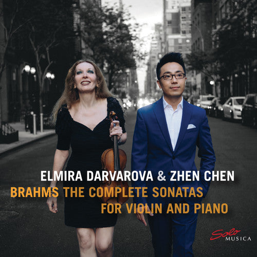 Brahms / Darvarova / Chen: Complete Sonatas for Violin & Piano - COMPACT DISCS