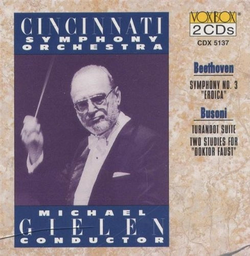 Beethoven / Beethoven / Busoni / Gielen: Sym No 3 - COMPACT DISCS