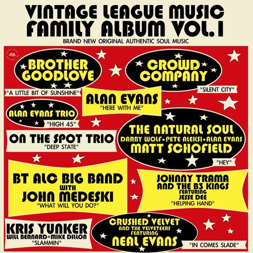 Vintage League Music: Vintage League Music Family Album Vol. 1 - VINYL LP
