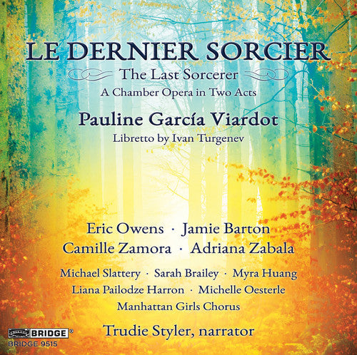 Viardot / Owens / Turgenev: Dernier Sorcier - COMPACT DISCS
