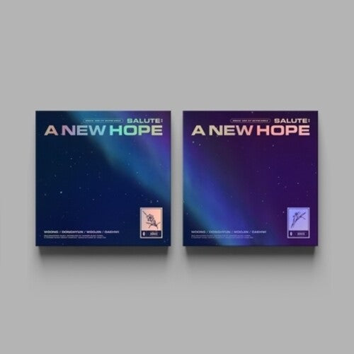 AB6IX: Salute: A New Hope (Random Cover) (incl. 80pg Photobook, Photocard, Unit Photocard, Postcard, Envelope w/New Hope Card + 24pg Salute Behind Book) - COMPACT DISCS