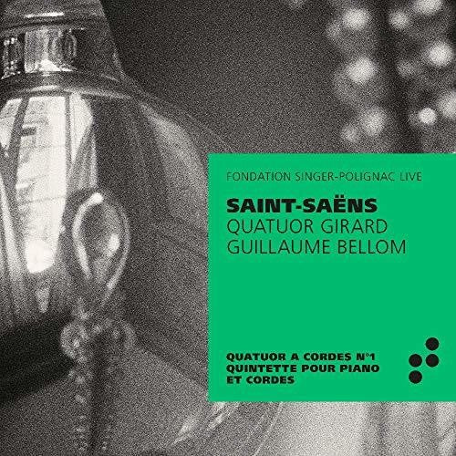 Saint-Saens / Bellom: Quatour a Cordes 1 / Quintette Pour Piano Cordes - COMPACT DISCS