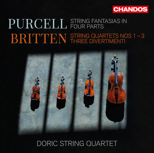 Benjamin Britten: String Quartets 1-3 / Three Divertimenti - COMPACT DISCS
