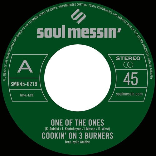 Cookin' on 3 Burners: One Of The Ones / Force Of Nature - 7-INCH SINGLE