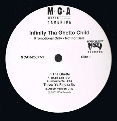 Infinity tha Ghetto Child: In Tha Ghetto - 12-INCH SINGLE