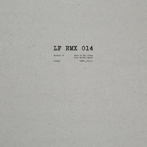 Michael E / Lituus: LF RMX 014 - 12-INCH SINGLE