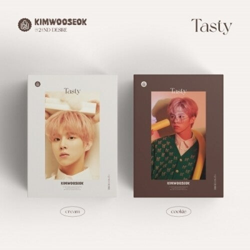 Kim Wooseok: 2nd Desire: Tasty (incl. 80pg Photobook, 8pg Lyric, ID Picture, Selfie Photocard, Folded Poster + Sticker) - COMPACT DISCS
