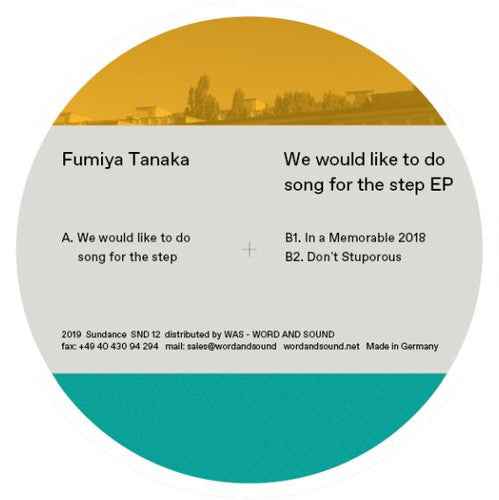 Fumiya Tanaka: We Would Like to Do Song for the Step - VINYL LP