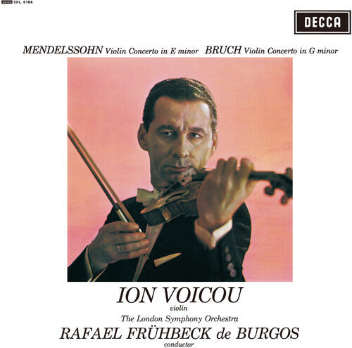 Ion Voicou: Mendelssohn Violin Concerto In E Minor & Bruch Violin Concerto No. 1 - VINYL LP