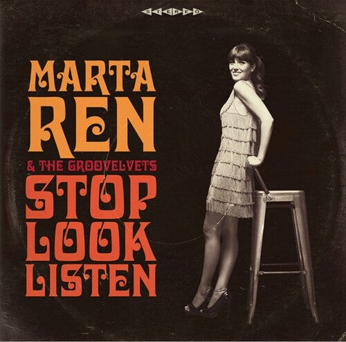 Marta Ren & the Groovelvets: Stop Look Listen - VINYL LP