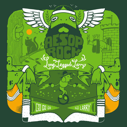 Aesop Rock: Long Legged Larry (Green 7") - 7-INCH SINGLE