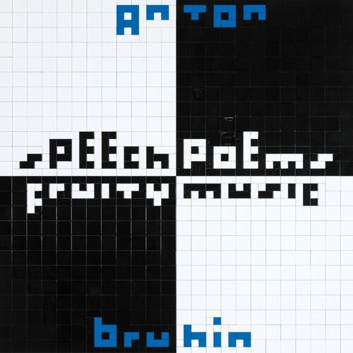 Anton Bruhin: Speech Poems / Fruity Music - VINYL LP