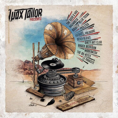 Wax Tailor: By Any Remixes Necessary - VINYL LP