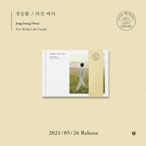 Jung Seung Hwan: Five Words Left Unsaid (incl. 96pg Booklet, Letter St + Bookmark) - COMPACT DISCS