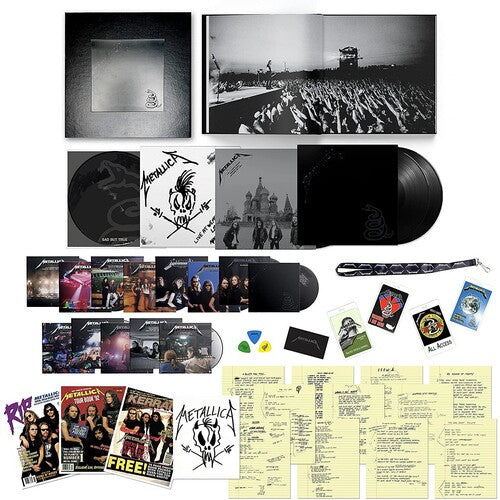 Metallica: METALLICA  (Remastered Deluxe Box Set)(5LP)(14CD)(6DVD) - VINYL LP