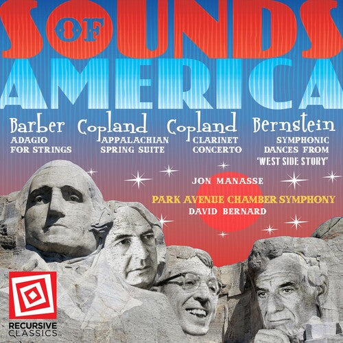 David Bernard: Sounds Of America: Barber, Copland And Bernstein - COMPACT DISCS