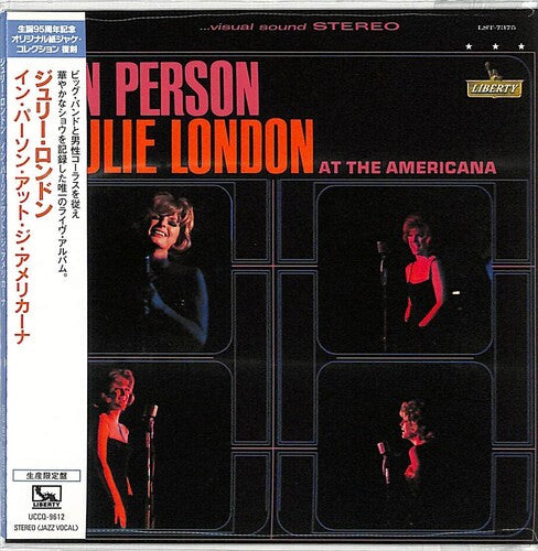 Julie London: In Person At The Americana (Paper Sleeve) - COMPACT DISCS