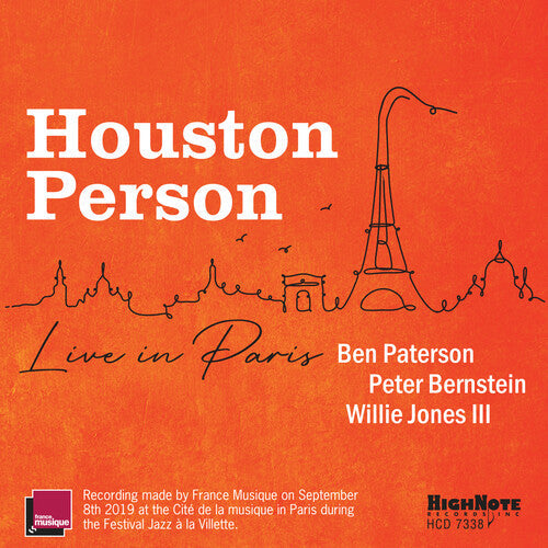 Houston Person: Houston Person Live In Paris - COMPACT DISCS