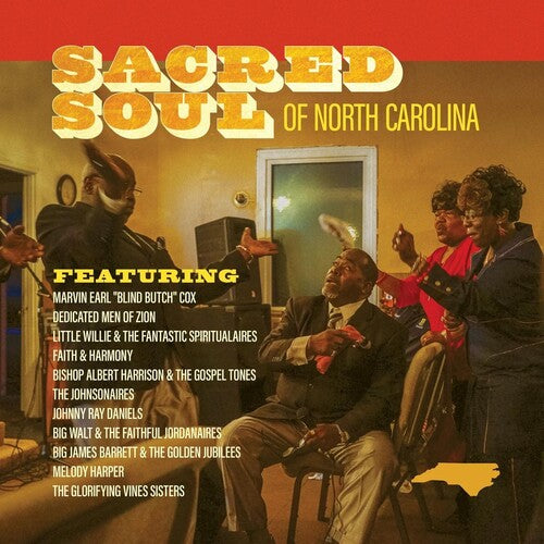 Various Artists: Sacred Soul Of North Carolina (Various Artists) - VINYL LP
