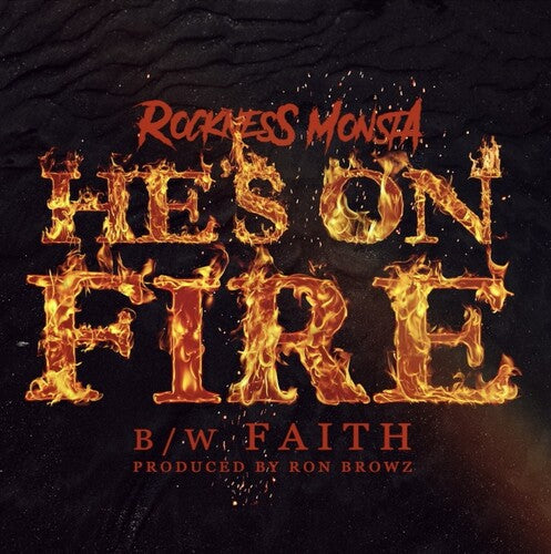 Rockness Monsta (of Heltah Skeltah): He's On Fire / Faith - 7-INCH SINGLE